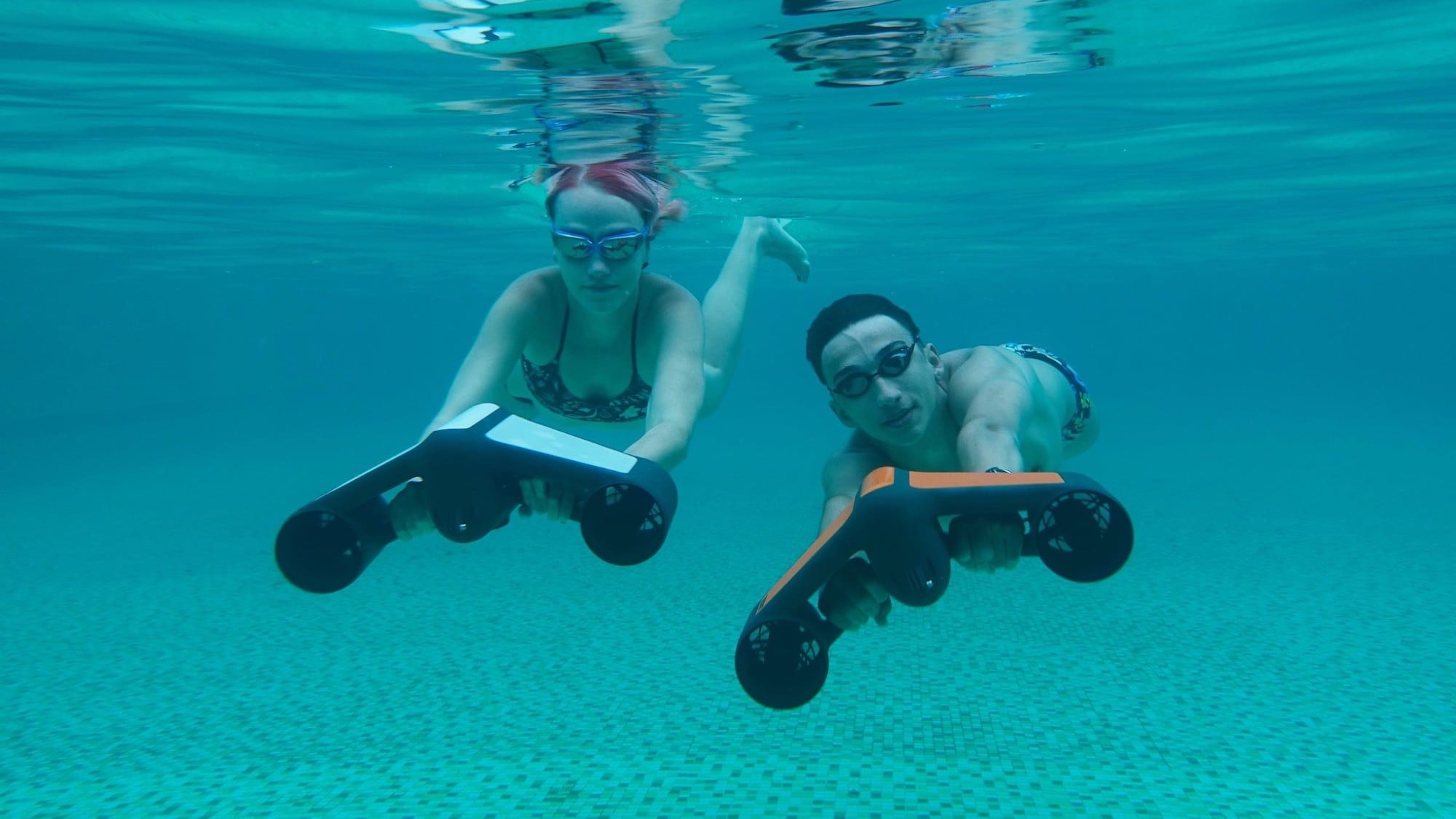 Onderwater scooter voor snorkelen en duiken op Curaçao