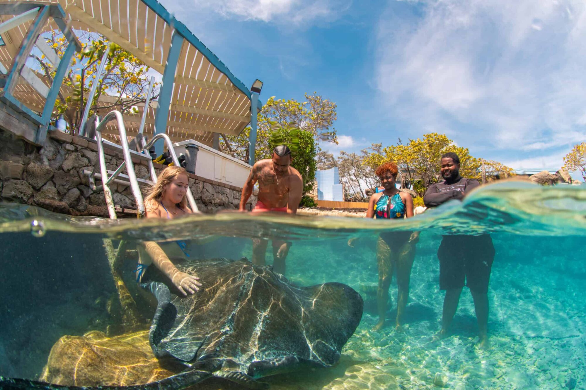 Snorkelen in helder water op Curaçao