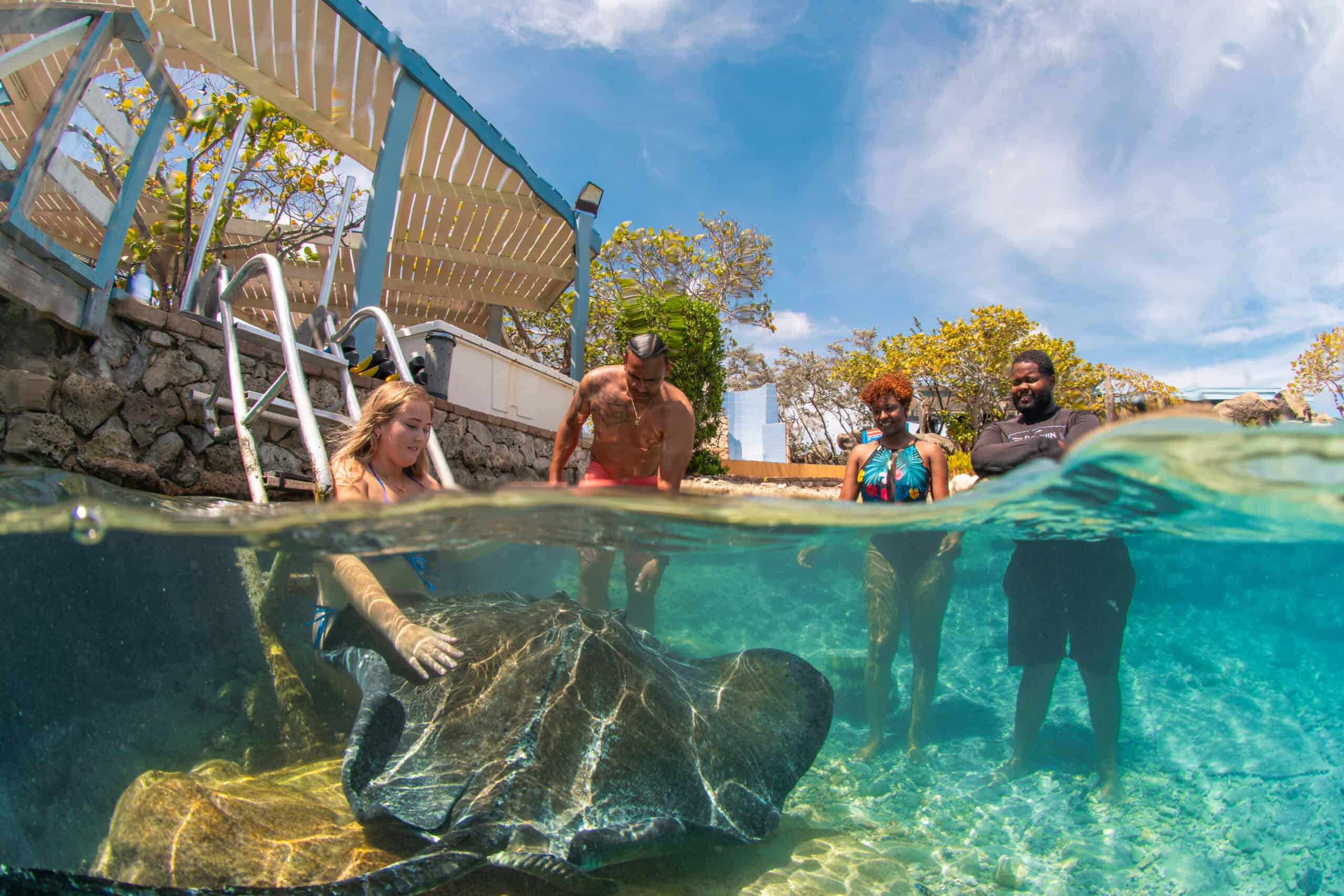 Snorkelen in helder water op Curaçao