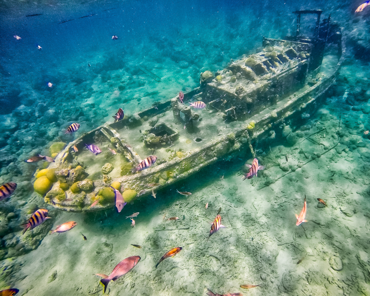 Tugboat Beach op Curaçao, populaire snorkelplek bij Jan Thiel