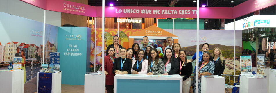 Diana en Martin Terstall op de FIT-reisbeurs in Buenos Aires