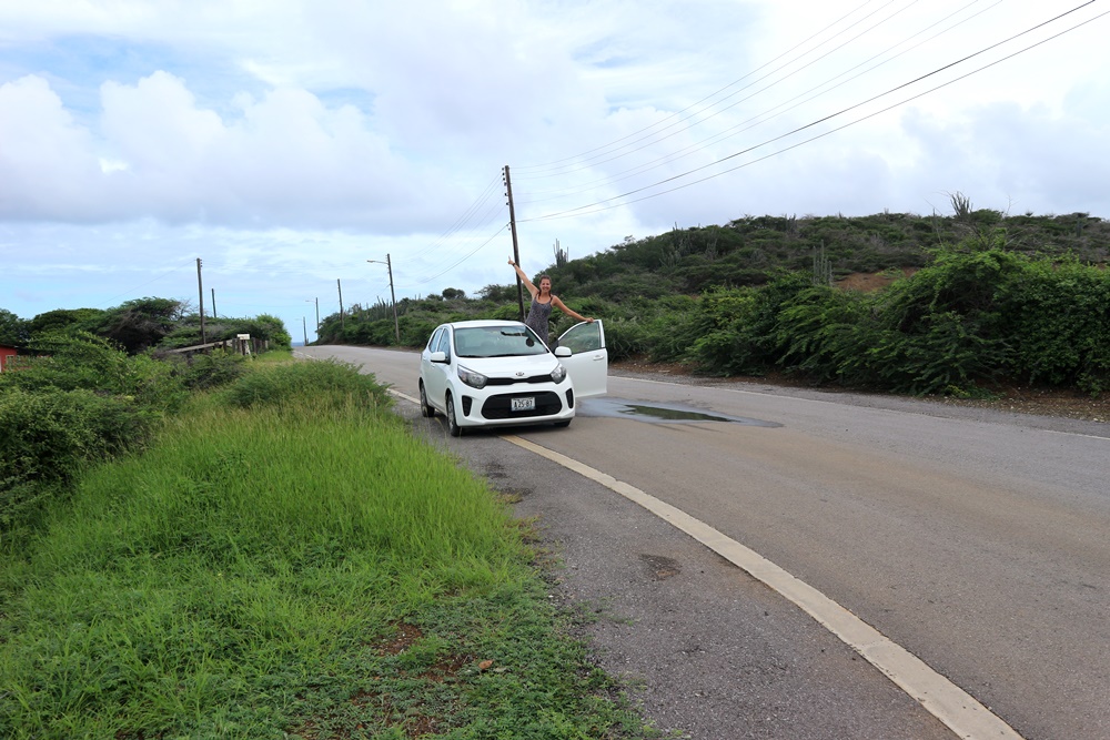 Rijden met een huurauto over de wegen van Curaçao
